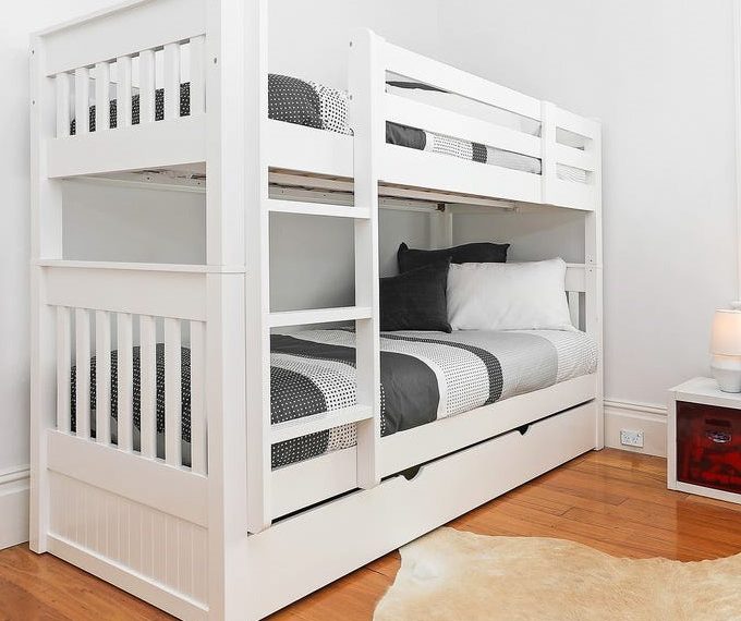 Riley Single Bunk Bed With Trundle, Double Bunk Beds Ireland
