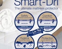 Smart-Dri Waterproof Mattress Protector – Cot Size – kids beds adelaide – out of the cot_2