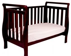baby-furniture-adelaide-babyhood-Georgia Sleigh Cot Luxx 4 In 1_english Oak_3