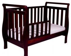 baby-furniture-adelaide-babyhood-Georgia Sleigh Cot Luxx 4 In 1_english Oak_4