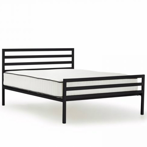 Academy Black Metal Queen Bed – Out Of 