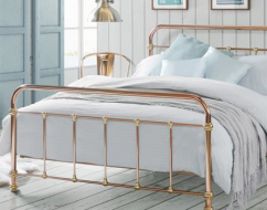 MADRID Queen Copper & Brass Plated bed_12