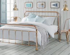 MADRID Queen Copper & Brass Plated bed_2