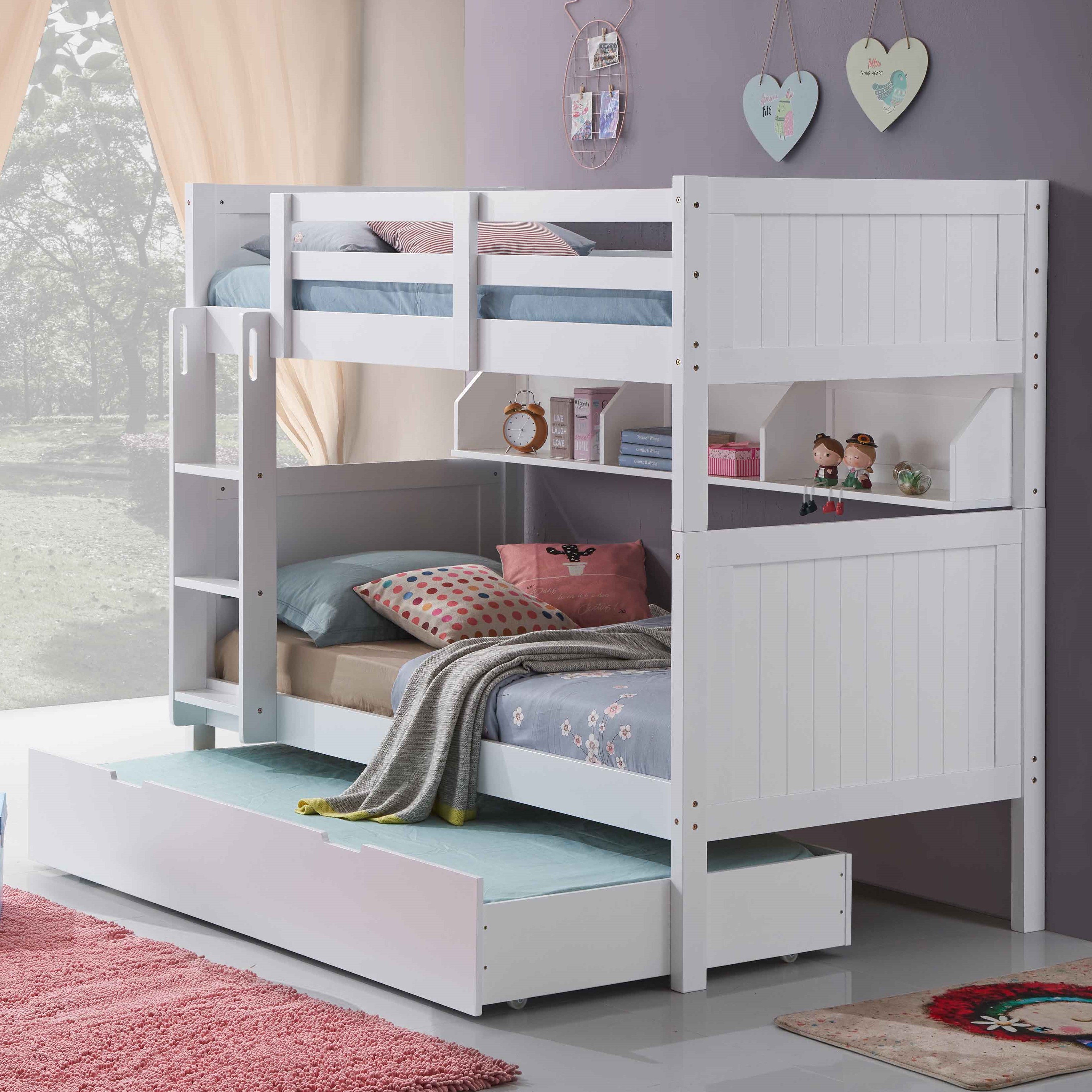 Bailey My Shelf Bunk Single Bed, Single Bunk Bed With Storage