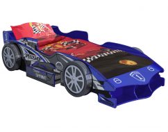 Blue+Speed+Racing+MDF+Single+Car+Bed+With+Drawer++Shelving (1)