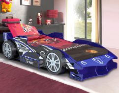 Blue+Speed+Racing+Single+Bed