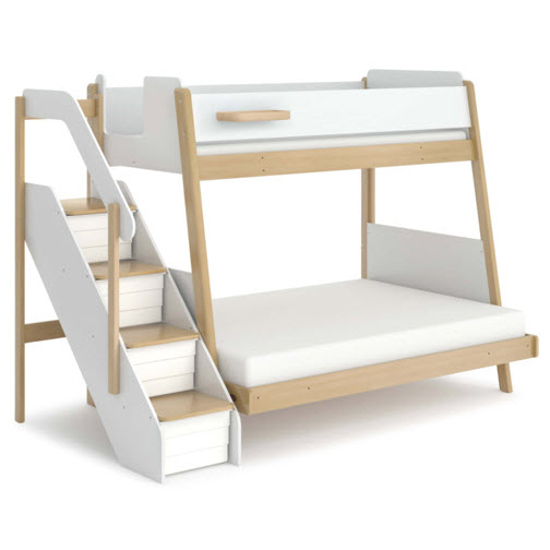 Natty Maxi Bunk Bed With Storage, Best Way To Make Stairs For Bunk Beds