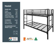 Hostel Commercial Bunk Bed For Adults