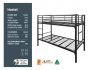 hostel commercial bunk bed for adults heavy duty bunk bed